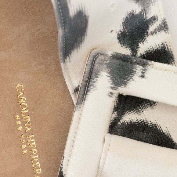 Carolina Herrera tie-dye print belt